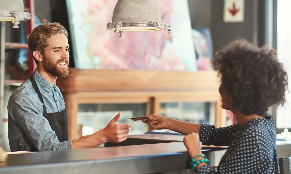 Making a payment on a smart device