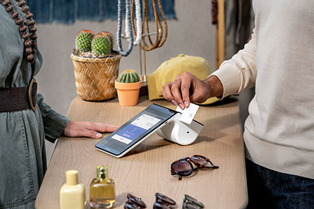 paying with credit card